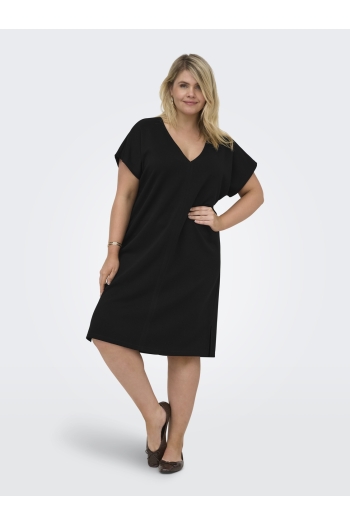 Carmakoma CARLISE CAPSLEEVE V-NECK ABK DRESS :