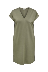 Carmakoma CARLISE CAPSLEEVE V-NECK ABK DRESS : mermaid