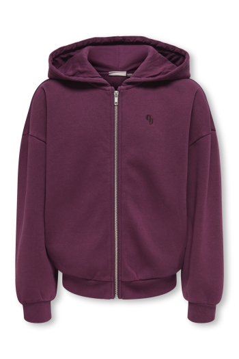 ONLY KOGAMAZE LS ZIP HOODIE SWT