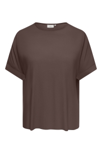 Carmakoma CARVILMA S/S BOATNECK TOP AOP shopping bag