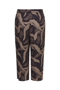 Carmakoma CARVILMA CULOTTE PANT AOP shopping bag/upscaled palm aop