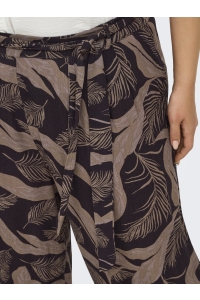 Carmakoma CARVILMA CULOTTE PANT AOP shopping bag/upscaled palm aop