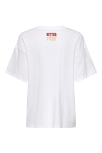 ONLY ONLMILA S/S PRINT BOX JRS bright white/mila bittersweet fr