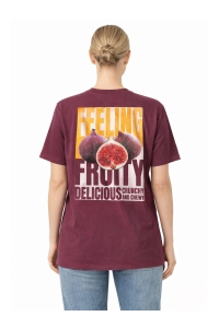 ONLY ONLMILA S/S PRINT BOX JRS grape wine/mila fig new front +