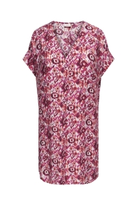 Carmakoma CARHAVANA IN ONE V-NECK DRESS AOP fuchsia purple/summer geo