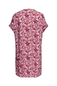 Carmakoma CARHAVANA IN ONE V-NECK DRESS AOP fuchsia purple/summer geo