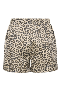ONLY ONLLOWA-MARTINA SHORTS WVN pumice stone/black leo