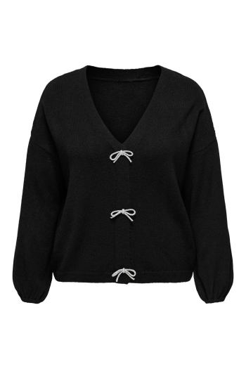 carmakoma CARDONNA LS BOW V-NECK KNT