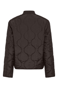 ONLY ONLSALSA QUILTED JACKET CC OTW coffee bean/dot
