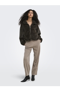 ONLY ONLDANA SOL FAUX FUR JACKET CC OTW demitasse