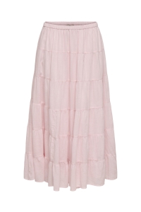 ONLY ONLKELLY LONG LAYER SKIRT WVN pale lilac
