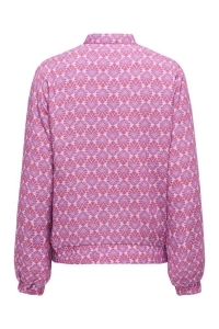 ONLY KOGBIANA AOP BOMBER CS OTW roseate spoonbill/dewberry