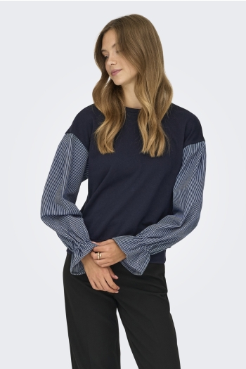 ONLY ONLNINA L/S O-NECK MIX CS SWEAT