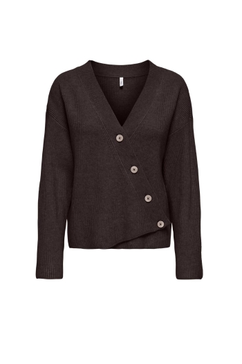 ONLY ONLKATIA LS RIB BUTTON CARDI CC KNT