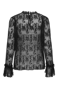 ONLY ONLCRISMA L/S O-NECK TOP WVN black