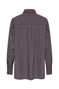 ONLY ONLFENNA L/S OVERSIZE CHECK SHIRT W: winetasting/grey / white check