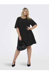 Carmakoma CAREVALOU METTA 2/4 KNEE DRESS WVN black