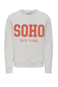 ONLY KOGDITTA LIFE SOHO S/S UB CS SWT cloud dancer/soho new york/tiger