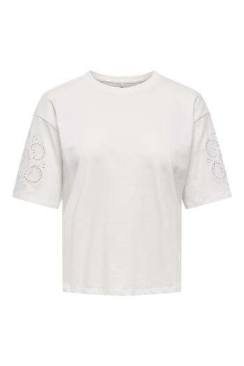 ONLY ONLTALLY S/S ROUND NECK BOX TOP JRS