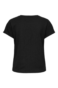 ONLY ONLDEBBIE S/S DETAIL TOP CC JRS black