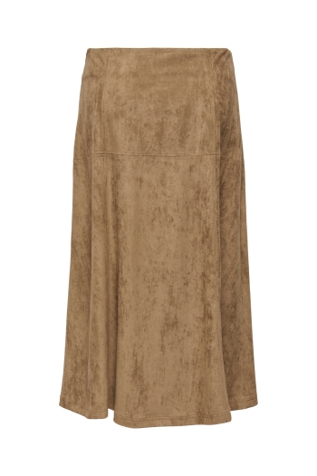ONLY ONLLIXA MW LONG FAUX SUEDE SKIRT CC:
