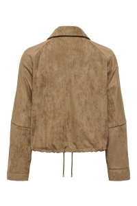 ONLY ONLLIXA L/S FAUX SUEDE JACKET CC PN: bison