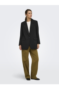 ONLY ONLLANA-BERRY L/S SLIT BLAZER CC TL: black