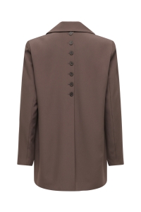 ONLY ONLLANA-BERRY L/S SLIT BLAZER CC TL: chocolate martini