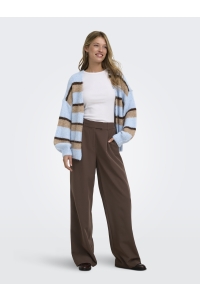 ONLY ONLLINDA-BERRY HW STR PANT CC TLR chocolate martini