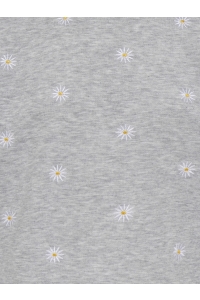 ONLY KOGLUNA 3/4 O-NECK UB CS SWT light grey melange/small ditzy c