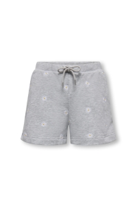 ONLY KOGLUNA SHORTS UB CS SWT light grey melange/small ditzy c