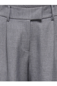 ONLY KOGLINDA HW STR MEL PANTS TLR medium grey melange