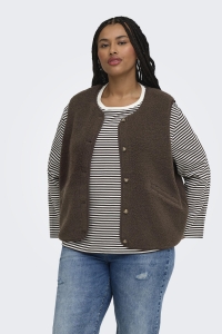 Carmakoma CARBABY TEDDY VEST PNT chocolate martini