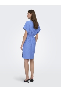 ONLY ONLDIANA S/S V-NECK DRESS CS JRS ultramarine