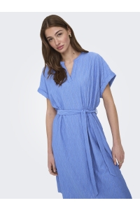 ONLY ONLDIANA S/S V-NECK DRESS CS JRS ultramarine