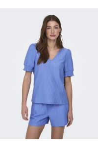 ONLY ONLDIANA S/S V-NECK TOP CS JRS ultramarine