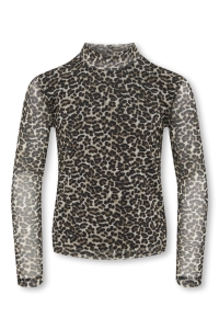 ONLY KOGERICA LIFE MESH L/S TOP VD JRS pumice stone/everyday leo