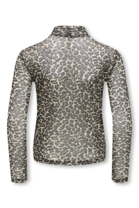 ONLY KOGERICA LIFE MESH L/S TOP VD JRS pumice stone/everyday leo