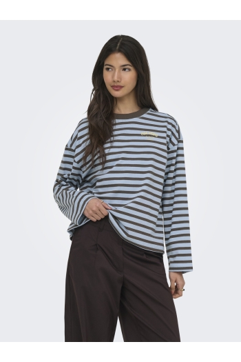 ONLY ONLFREJA L/S STRIPE TOP CC JRS