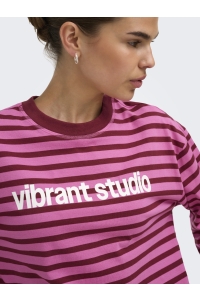 ONLY ONLFREJA L/S STRIPE TOP CC JRS fiji flower/rumba (ida) print vi