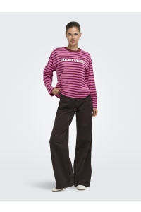 ONLY ONLFREJA L/S STRIPE TOP CC JRS fiji flower/rumba (ida) print vi