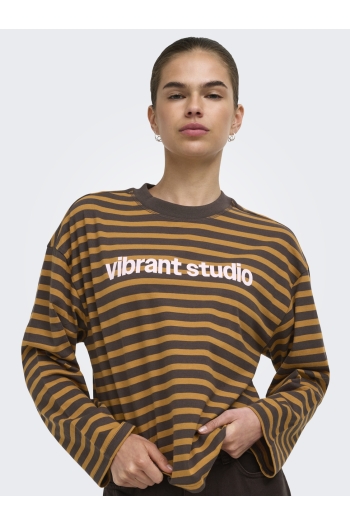 ONLY ONLFREJA L/S STRIPE TOP CC JRS