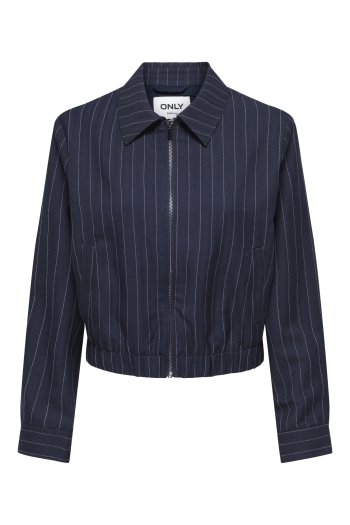 ONLY ONLALINE L/S PINSTRIPE BOMBER JACKE: