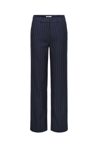ONLY ONLALINE HW STR PINSTRIPE PANT TLR night sky/white pinstripe