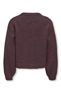 ONLY KOGGALO LS O-NECK CARDIDAN KNT fudge