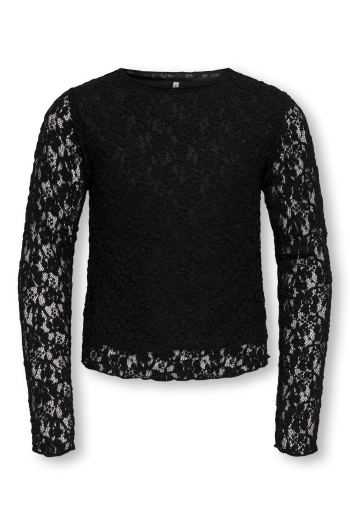 ONLY KOGLEIKA LS LACE TOP JRS NOOS