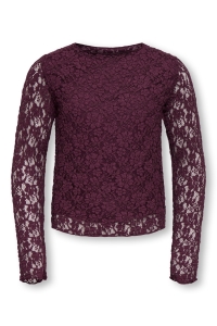 ONLY KOGLEIKA LS LACE TOP JRS NOOS fig