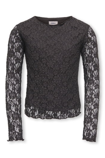 ONLY KOGLEIKA LS LACE TOP JRS NOOS