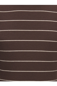 ONLY KOGLUPE L/S STRIPE TEE JRS chicory coffee/pumice stone