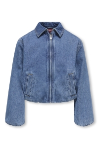 ONLY KOGYUKON L/S DNM BOMBER JACKET AKM medium blue denim